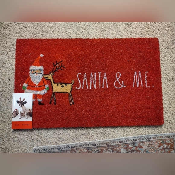 Rae Dunn Other - Rae Dunn Santa and me Coir Doormat